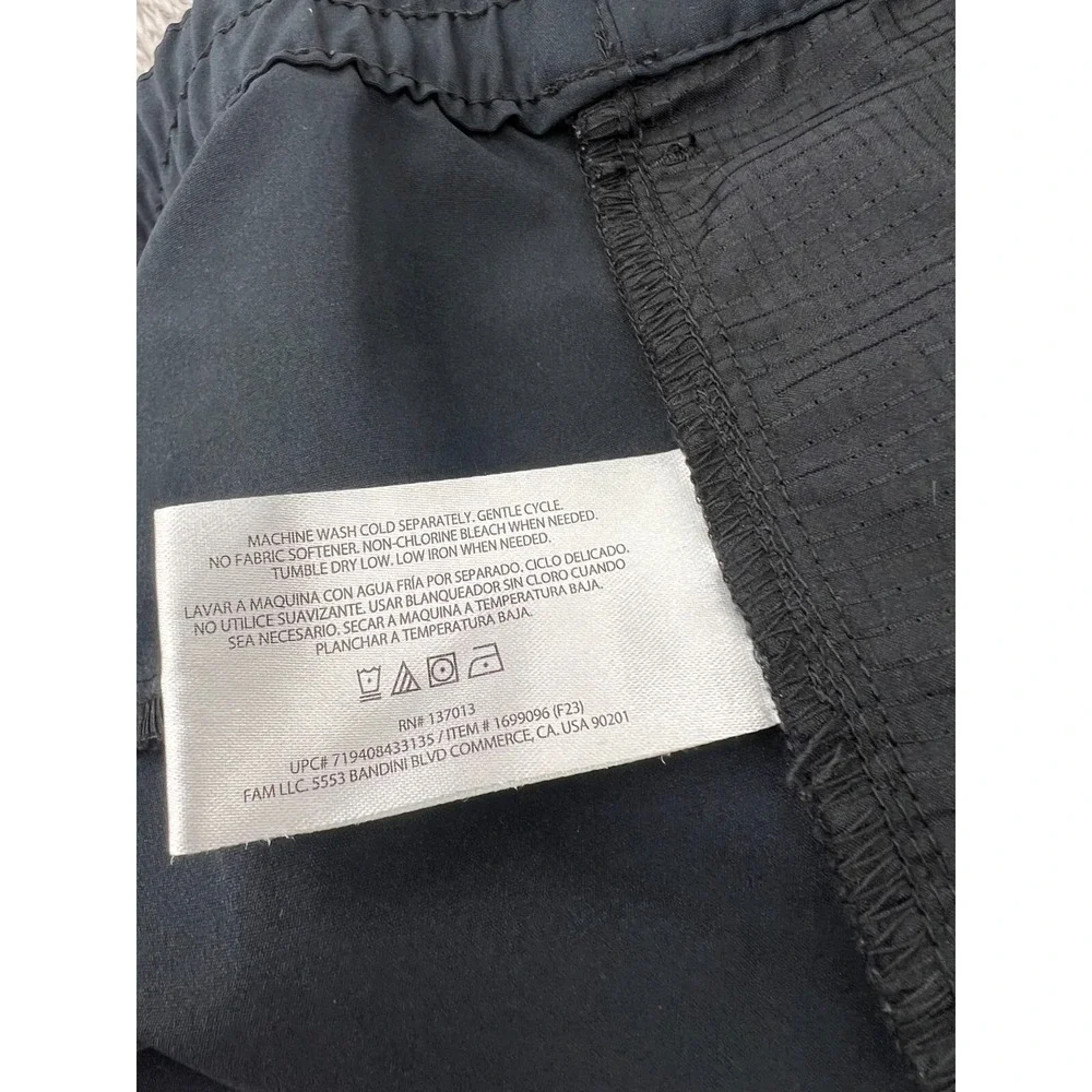Banana Republic Pants Mens 34 Black Tech Jogger Elastic Waist Athletic Tapered